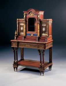 Un bureau de dame, par Maison Millet, c.1880 - French School