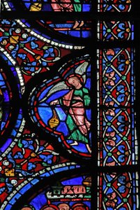 Un ange encensant - French School