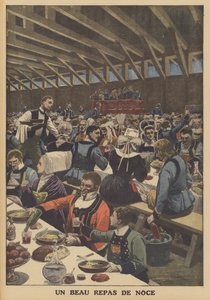 Un beau festin de mariage en Bretagne - French School