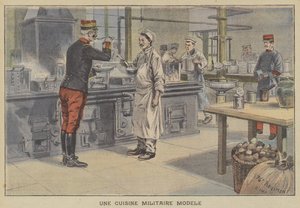Une cuisine militaire modèle - French School