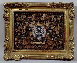 Un reliquaire contenant des reliques de Sainte Euphrosyne (d.1173) - French School