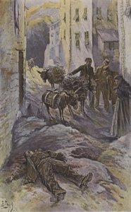 Une victime des bandits corses - French School
