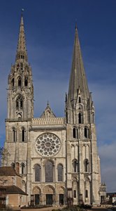 Vue de la façade ouest - French School