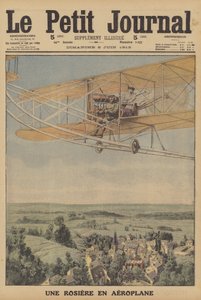 Une jeune femme prenant un vol en avion à Montferrand, France - French School