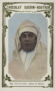 Abd-el-Aziz, Sultan du Maroc - French School