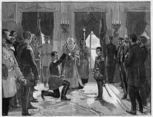 Abdication du roi Milan Ier de Serbie (1854-1901), 7 mars 1889 : l