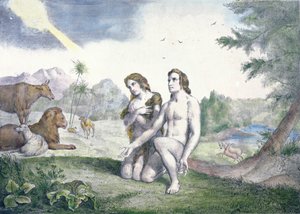 Adam et Ève dans le Jardin d