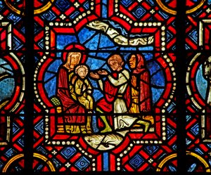 Adoration des bergers - French School