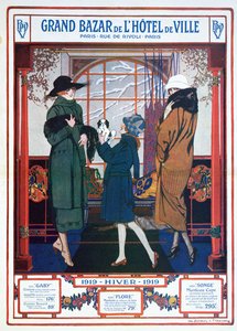 Publicité pour le Grand Bazar de l