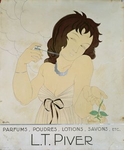 Publicité pour L.T. Pivert vers 1900, conçue par Ourtin - French School