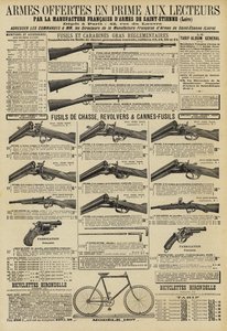 Publicité pour des fusils