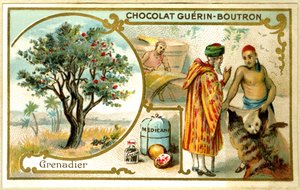 Chromolithographie publicitaire des chocolats Guérin Boutron - French School