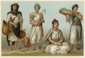 Costume africain - French School