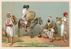 Costume africain - French School