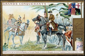 Après la victoire de Plassey sur Surajah Dowlah (Suraj Ud-daula ou Ud Daula Ud Daulah ou Ud-Daulah), le maître du Bengale donna à l