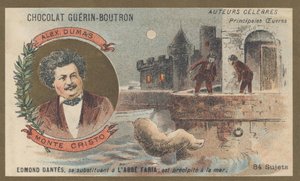 Alexandre Dumas (1802-1870), écrivain français, auteur de « Le Comte de Monte-Cristo », roman (1845-1846) - French School