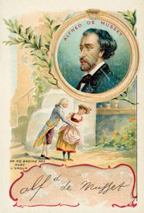 Alfred de Musset, dramaturge, romancier et poète français - French School
