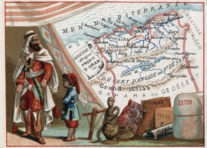 Algérie en Afrique et la province d