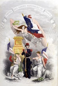Allégorie des révolutions françaises - French School