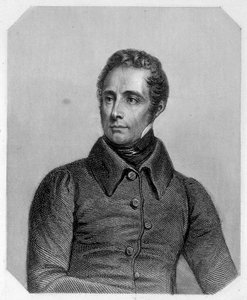 Alphonse de Lamartine, poète français (1790-1869). Dans « L