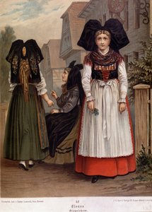 Alsaciens en costume régional