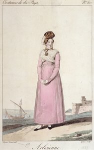 Une Arlésienne - gravure - French School