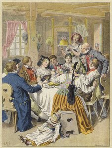 Fête de fiançailles en Alsace - French School