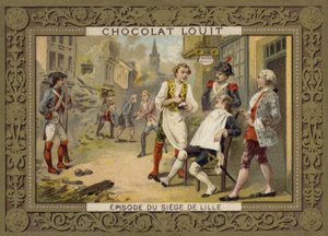 Un épisode pendant le siège de Lille, France, 1792 - French School