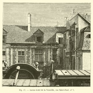 Ancien hôtel de la Vieuville, rue Saint-Paul, no 2 - French School