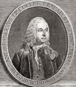 André Levret, 1703-1780. Obstétricien français. De Les Heures Libres publié en 1908.