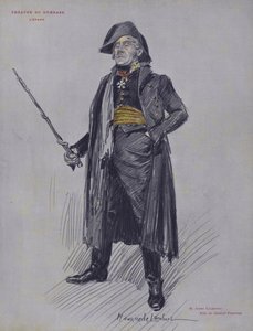 André Calmettes dans le rôle du général Favernay dans L