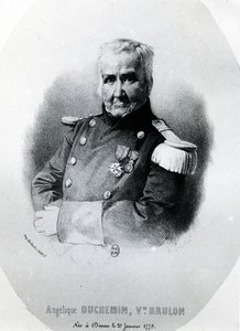 Angélique Duchemin, gravure réalisée par R. Bertants, vers 1848 - French School