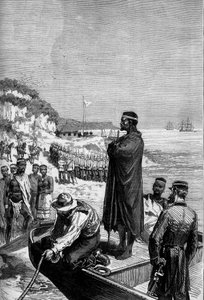 Guerre anglo-zouloue en Afrique du Sud - French School