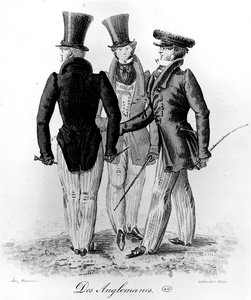Anglomaniacs, vers 1830 - French School