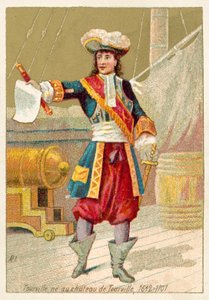 Anne Hilarion de Tourville, commandant naval français - French School