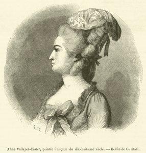 Anne Vallayer-Coster, peintre française du dix-huitième siècle - French School