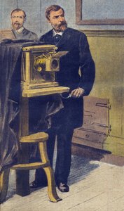 Anthropométrie - Alphonse Bertillon (1853-1914) illustration du 