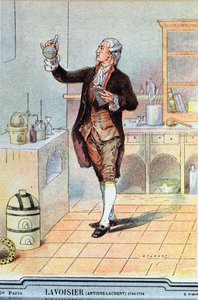 Antoine Laurent de Lavoisier, illustration d