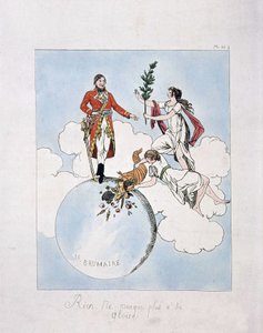 Apothéose de Napoléon-Bonaparte lors du coup d