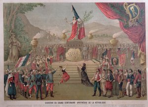 Apothéose de la République, c.1889 - French School
