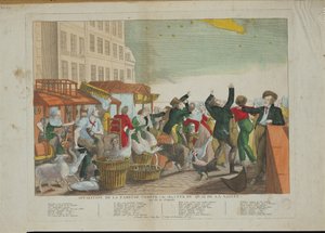 Apparition de la Grande Comète en 1811 - French School