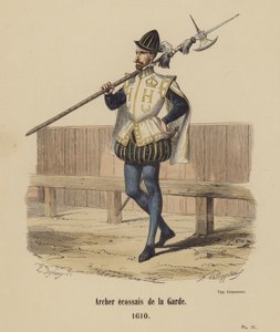 Archer écossais de la Garde - French School