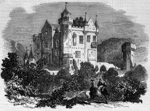 Architecture : vue extérieure du château d