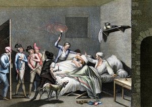 Arrestation sous la Terreur - French School