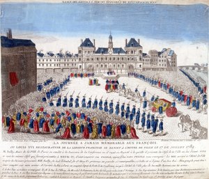 Arrivée de Louis XVI à l