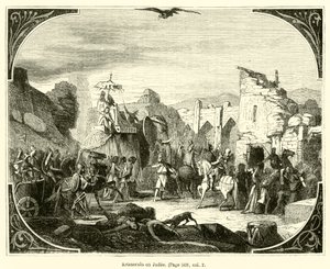 Artaxerxès en Judée - French School