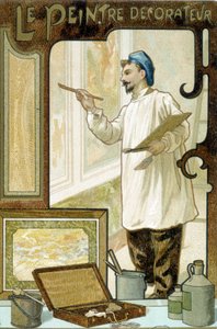 Artisan : le peintre décorateur - Chromo. - French School