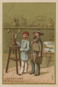 Les artistes (Notre Dame des Champs) - French School