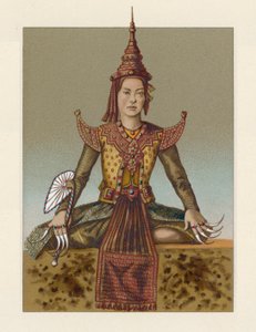 Costume asiatique - French School