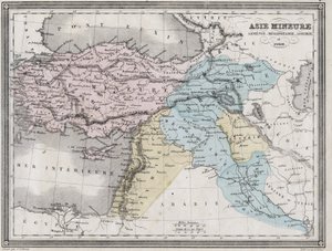 Asie Mineure, Arménie, Mésopotamie, Assyrie et Syrie dans l